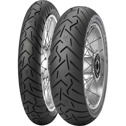 Pirelli Scorpion Trail II 120/70 ZR17 (58W) TL – fordæk – originalt Pirelli fordæk med alsidigt greb på både asfalt og grus. Køb hos Mo2parts.
