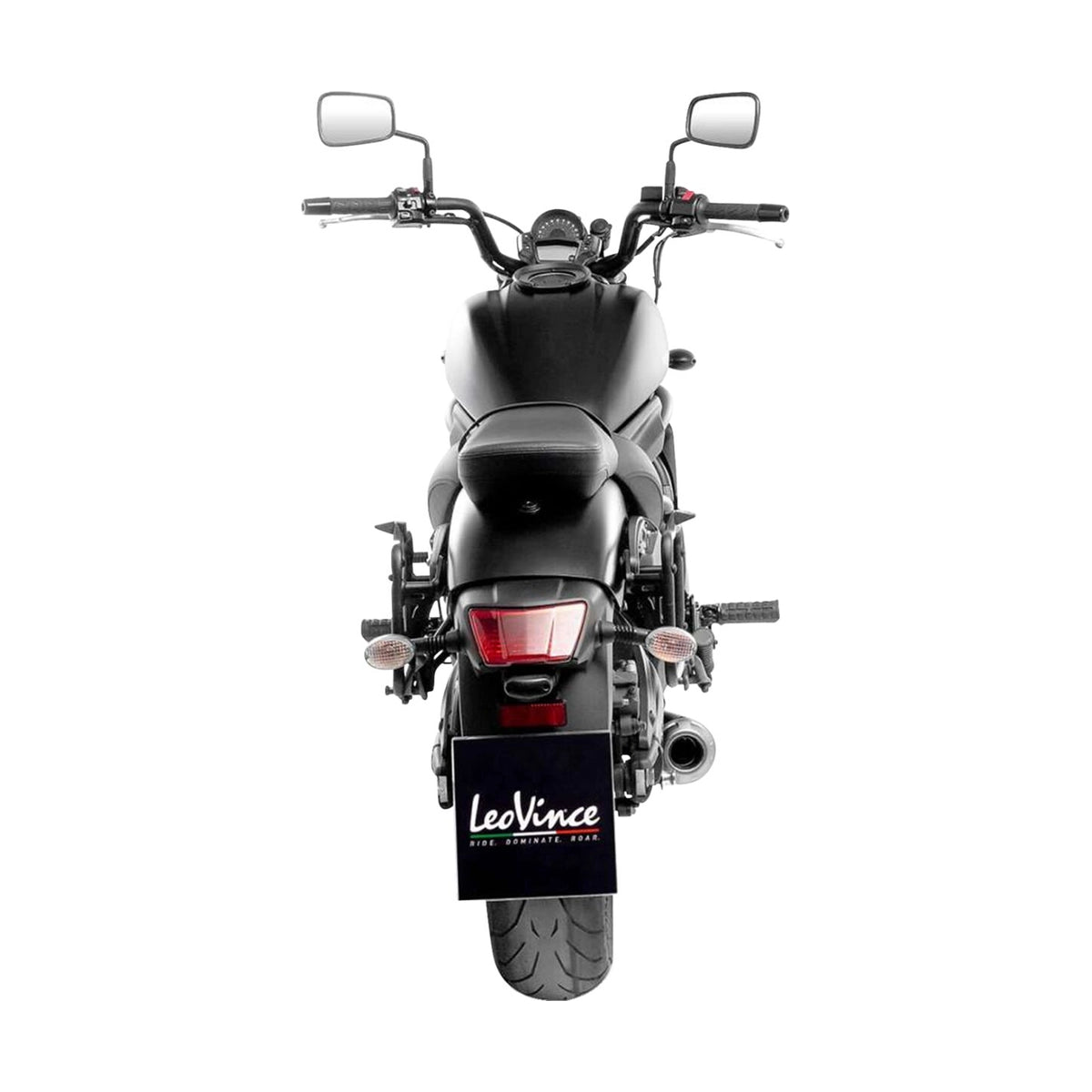 Kawasaki Vulcan S 650 (17-20) LeoVince GP One komplet udstødning – rustfri – ekstra produktvisning af udstødningssystem, design og detaljer 4