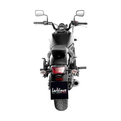 Kawasaki Vulcan S 650 (17-20) LeoVince GP One komplet udstødning – rustfri – ekstra produktvisning af udstødningssystem, design og detaljer 4