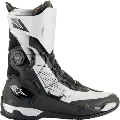 MC støvler SP-X BOA, herre – Sort/Sølv, str. EU 46 / US 11.5 fra Alpinestars – produktdetalje 3