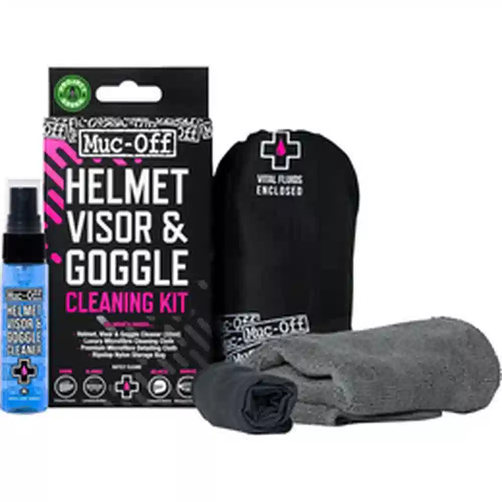Visir-rensesæt – Muc-Off Helmet, Visor & Goggle Cleaning Kit