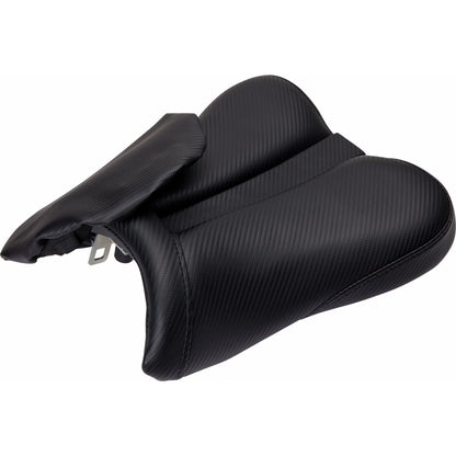Suzuki modeller (08-10) Track Carbon Fiber solosæde – Saddlemen – ekstra produktvisning med fokus på form, polstring, syninger og finish – billede 2