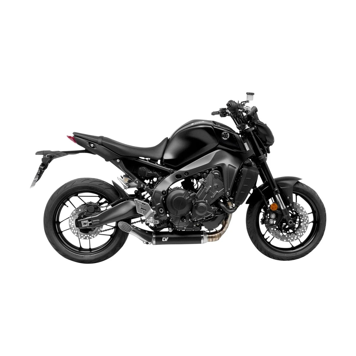 Yamaha MT-09 (21-23) LeoVince LV Race komplet udstødning – rustfri – ekstra produktvisning af udstødningssystem, design og detaljer 6