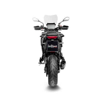 Yamaha Tracer 9 (25-26) LeoVince LV-14 R komplet udstødning – rustfri – mat sort – ekstra produktvisning af udstødningssystem, design og detaljer 4