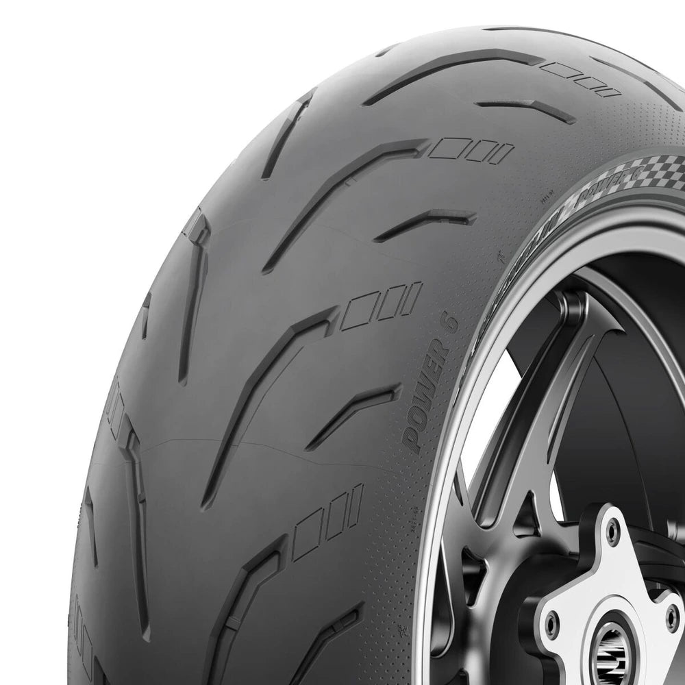 Michelin Power 6 190/50ZR17 TL – bagdæk – produktbillede 2