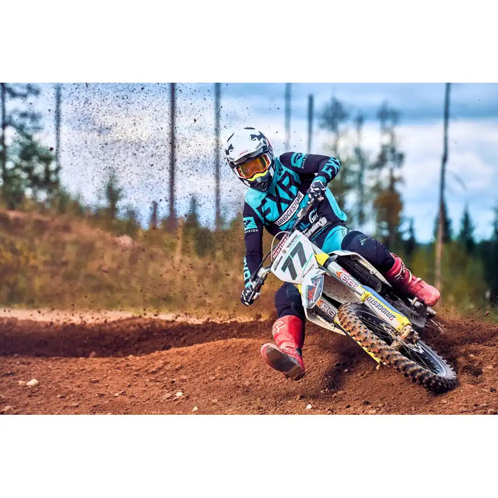 Bridgestone Battlecross X31 80/100-21 51M TT – fordæk – originalt Bridgestone fordæk med maksimalt greb på mellemfast motocrossunderlag. Køb hos Mo2parts. Produktbillede 4.