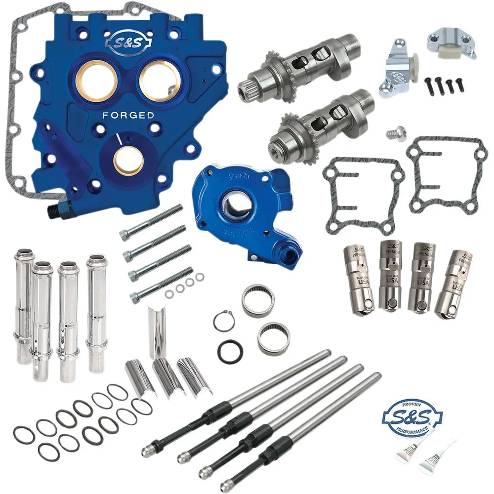 Harley-Davidson Twin Cam (06-17) 585 Easy Start Chain Drive Cam Chest Kit – S&S Cycle