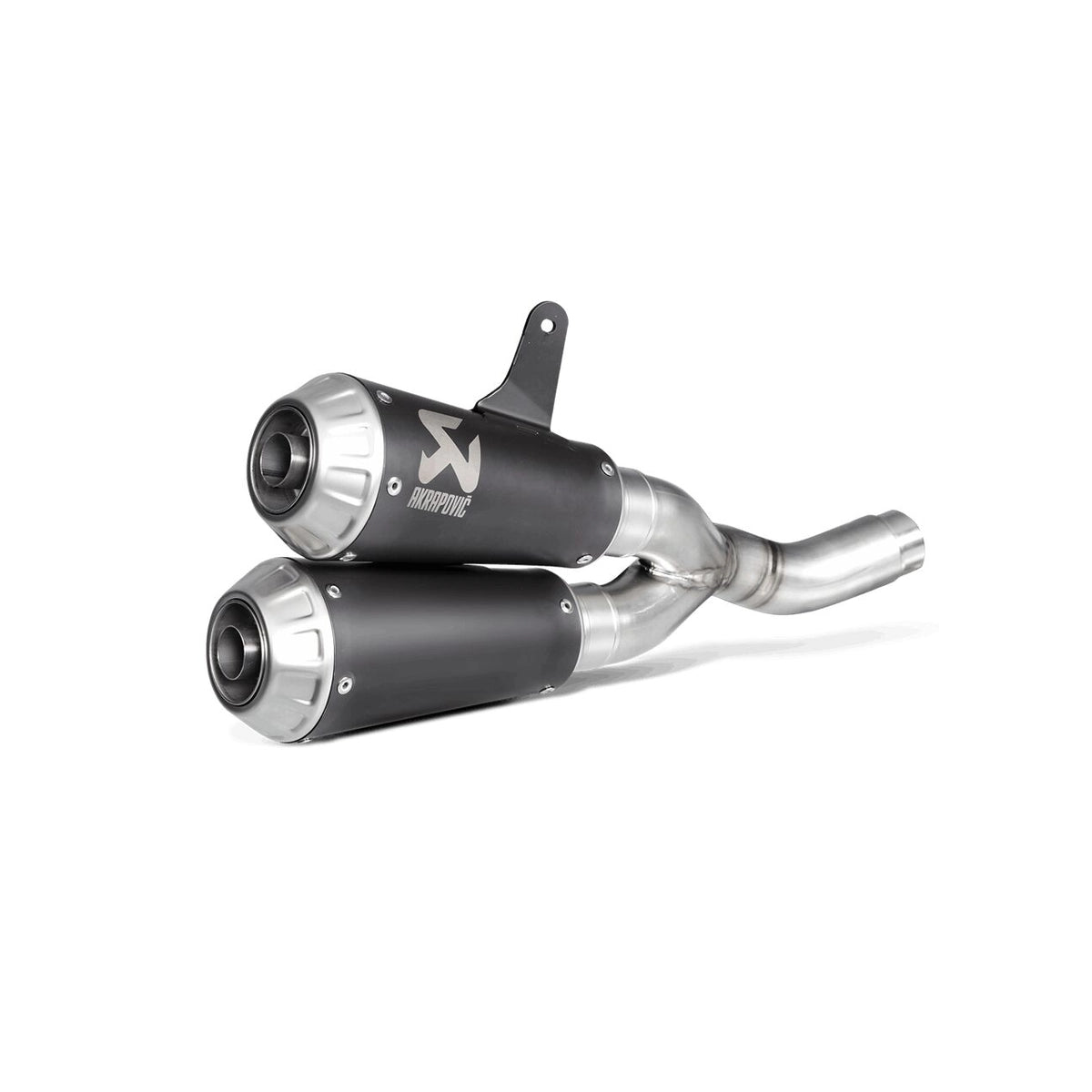 Akrapovič S-D8SO4-CUBTBL/1 slip-on monteret på Ducati Monster 797 (17-20) m.fl.