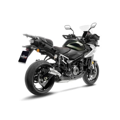 Suzuki GSX-S1000 (21-26) m.fl. LeoVince LV-10 slip-on – rustfri – titanium-look – 15269 – ekstra produktvisning af lyddæmper, finish og detaljer 4