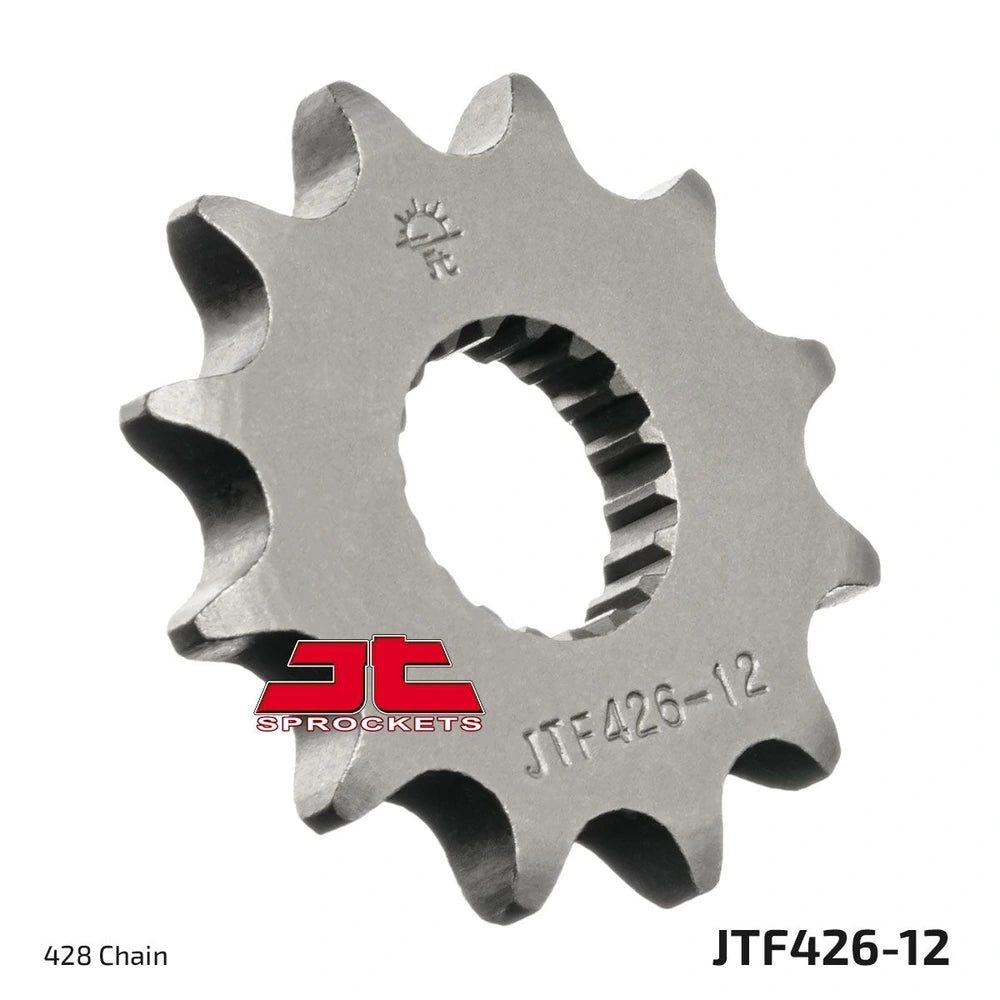 Fortandhjul 12T, 428 – stål, JTF426.12 – JT Sprockets
