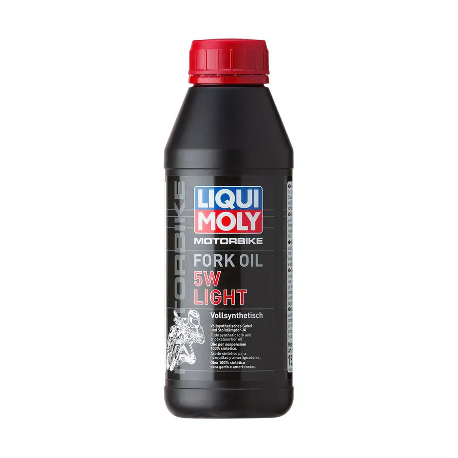 Forgaffelolie, 5W – LIQUI MOLY Motorbike Fork Oil Light – Fuldsyntetisk – 1 L