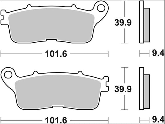 Honda VFR 1200 XD Crosstourer 12-19 bremseklodser – Brembo SP 07HO60SP