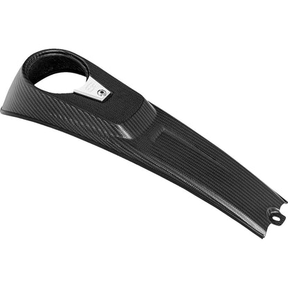 Harley-Davidson (22-25) carbon dash/konsol Black/ Carbon Fiber/ Matte – Saddlemen – ekstra produktvisning med fokus på carbonvævning, form og finish – billede 3
