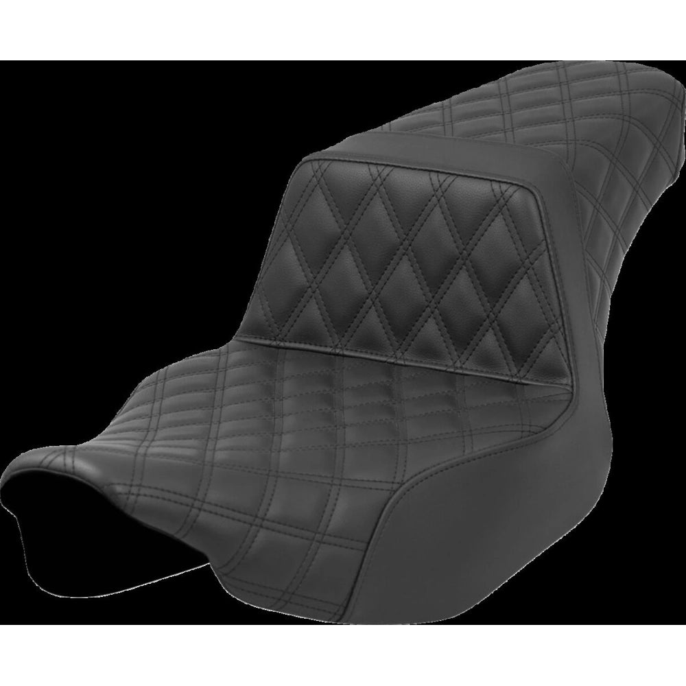 Harley-Davidson Touring (23-26) Step-Up 2-up sæde Front Lattice Stitch/ Rear Lattice Stitch – Saddlemen