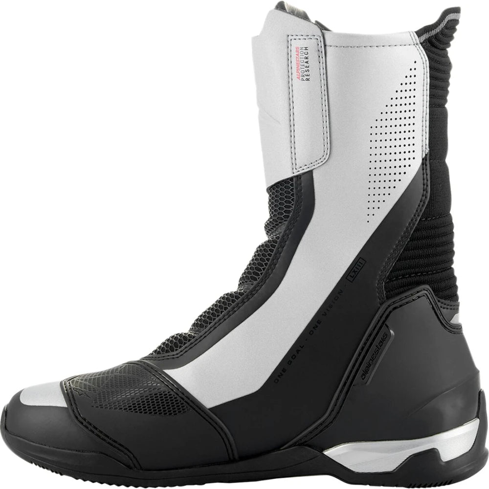 MC støvler SP-X BOA, herre – Sort/Sølv, str. EU 43 / US 9 fra Alpinestars – produktdetalje 4
