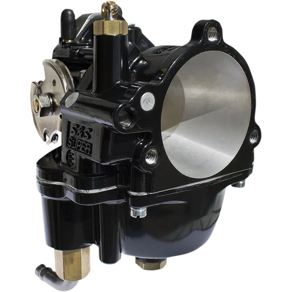 Harley-Davidson modeller (80-06) Super E Carburetor, Big Bore / Super E, sort – S&S Cycle