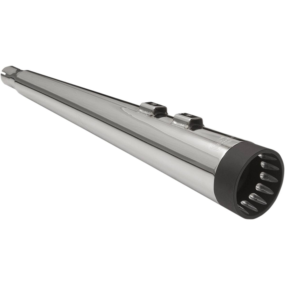 Harley-Davidson Touring (95-26) DNT Megaphone slip-on udstødninger, krom – Bassani