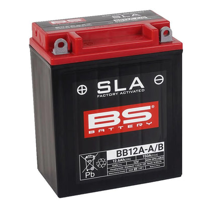 BS Battery BB12A-A/B 12V 12Ah 150A AGM MC batteri