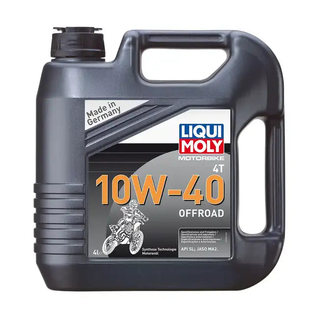 MC olie, 10W-40 – LIQUI MOLY Motorbike 4T Offroad – Advanced Full Synthetic – 4 L