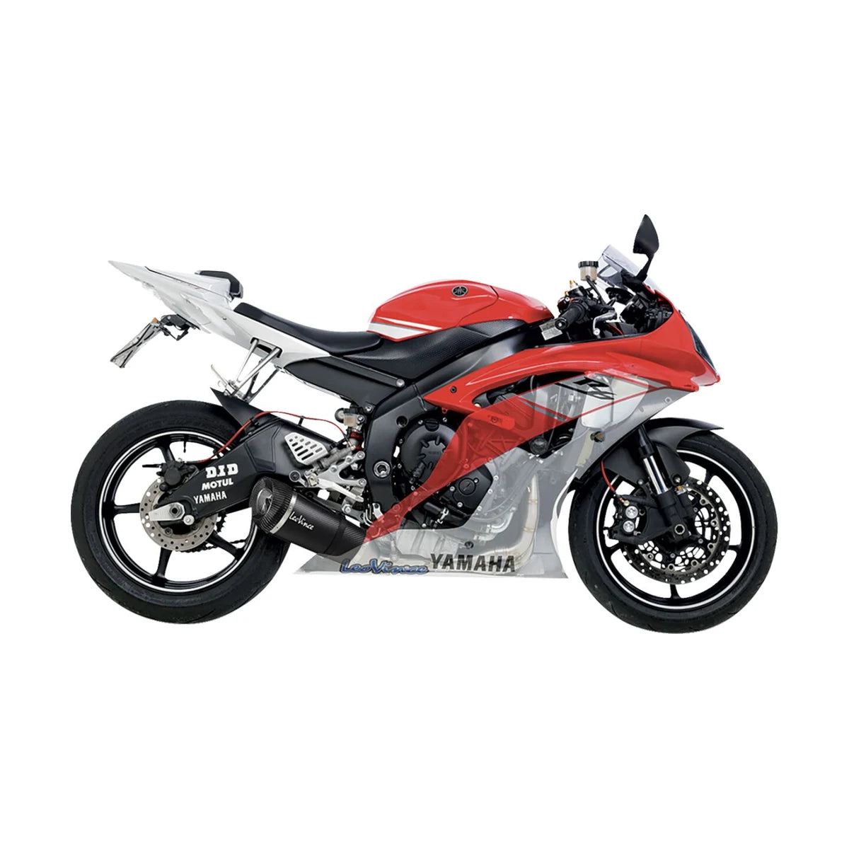Yamaha YZF-R6 600 S (06-21) m.fl. LeoVince Factory S komplet udstødning – rustfri – ekstra produktvisning af udstødningssystem, design og detaljer 2