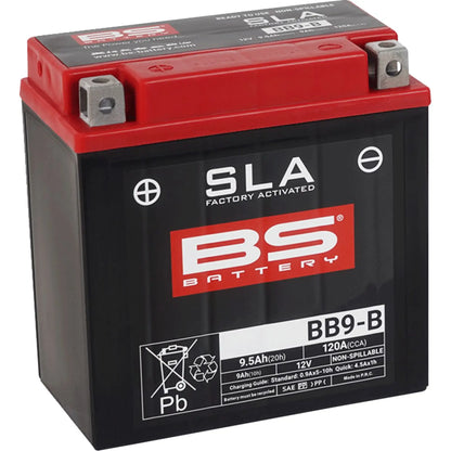 BS Battery BB9-B 12V 9Ah 120A AGM MC batteri
