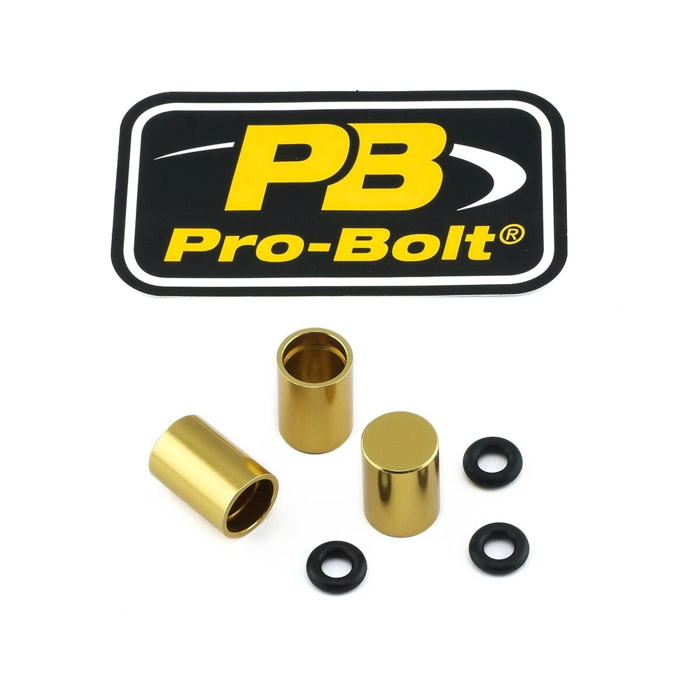 Hætter til udluftningsnipler, 3 stk. – 7075-T6 aluminium, guld, BNCOVER7-3 – Pro-Bolt