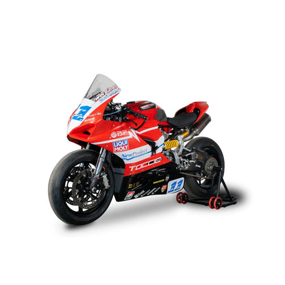 Ducati Panigale 959 / V2 (16-24) komplet udstødning, titanium – Spark – produktdetalje fra alternativ vinkel, billede 8