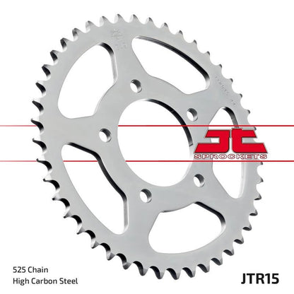 Bagtandhjul 44T, 525 – stål, JTR15.44 – JT Sprockets