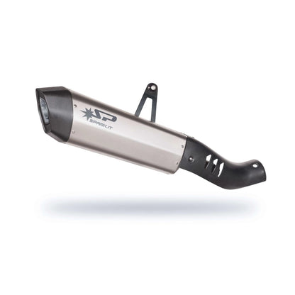 Honda CRF1100L Africa Twin (20-26) Fighter slip-on, titanium – Spark – fritlagt produktvisning