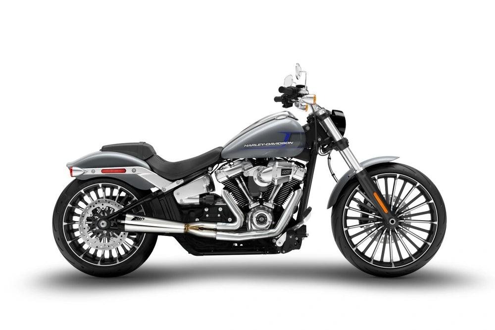 Harley-Davidson Fat Boy / Breakout (17-24) varmeskjold, poleret – Zard – produktbillede 3