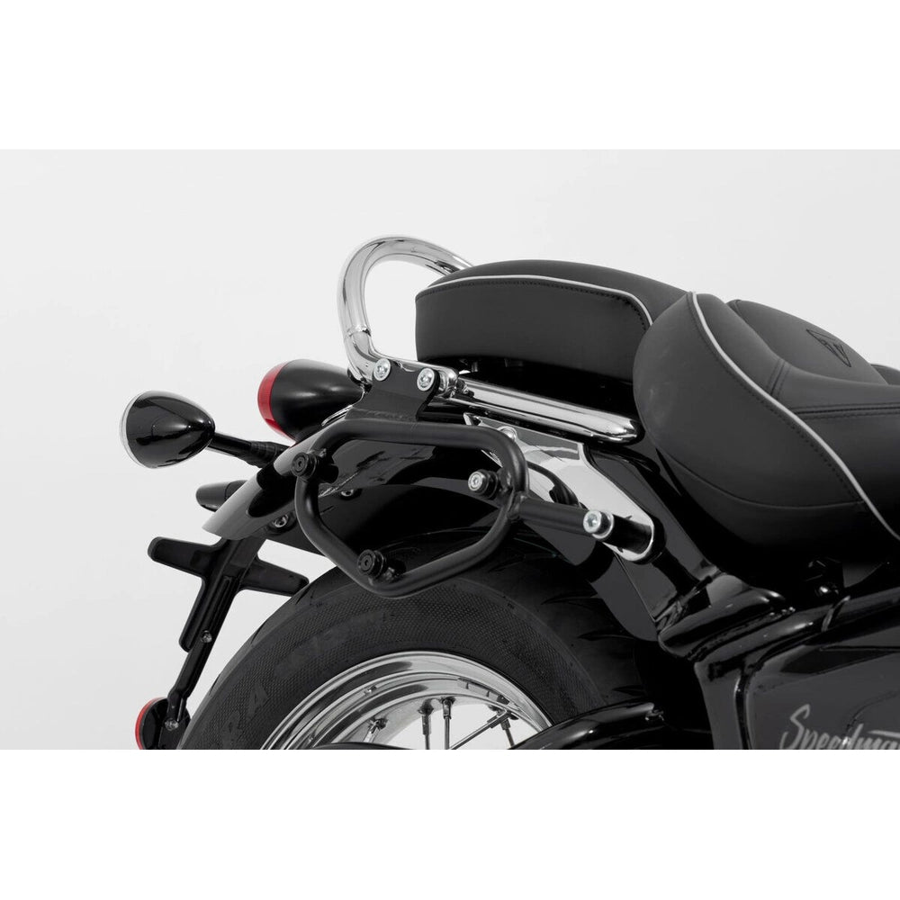 Triumph Bonneville 1200 Speedmaster ABS (18-26) Legend Gear LC2 Side Bag System Black Edition – SW-Motech – produktbillede 2