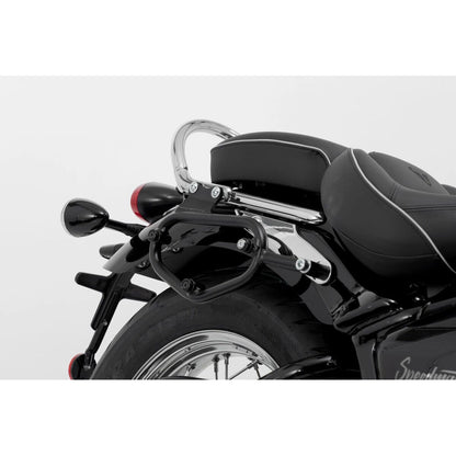 Triumph Bonneville 1200 Speedmaster ABS (18-26) Legend Gear LC2 Side Bag System Black Edition – SW-Motech – produktbillede 2