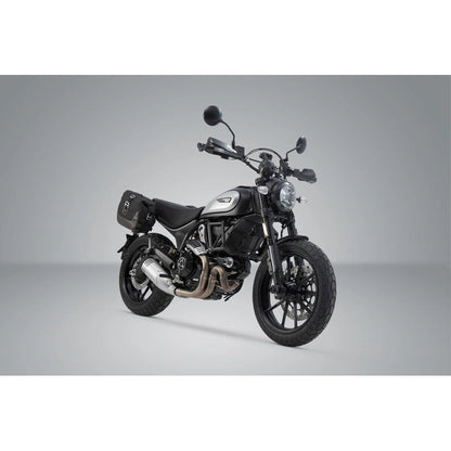 Ducati Scrambler 803 ABS (17-22) Legend Gear LC1 & LC 2 Side Bag System Brown Edition – SW-Motech – produktbillede 3