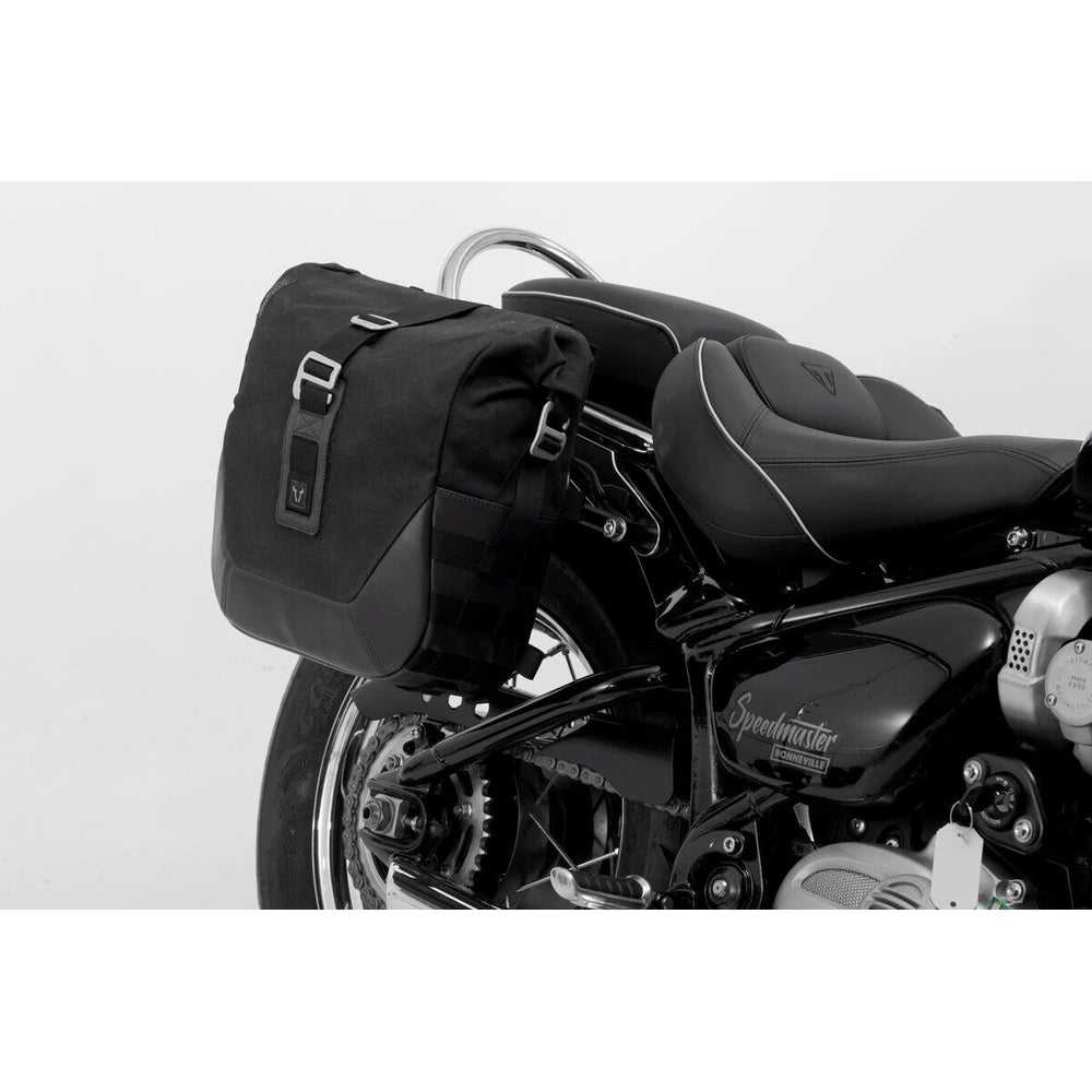 Triumph Bonneville 1200 Speedmaster ABS (18-26) Legend Gear LC2 Side Bag System Black Edition – SW-Motech – produktbillede 4