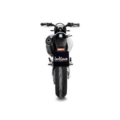 Husqvarna 701 Supermoto (17-24) m.fl. LeoVince Nero komplet udstødning – rustfri – sort – ekstra produktvisning af udstødningssystem, design og detaljer 6