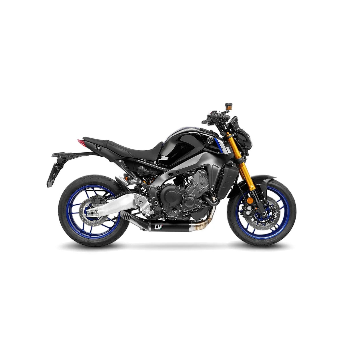 Yamaha MT-09 (21-23) LeoVince LV Race komplet udstødning – rustfri – ekstra produktvisning af udstødningssystem, design og detaljer 4