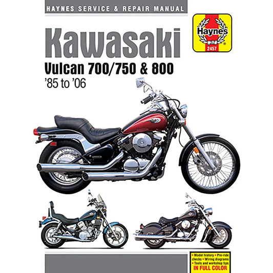 Kawasaki VN700/750/800 Vulcan (1985–2004) værkstedshåndbog – Haynes – Haynes værkstedsmanual til service og reparation