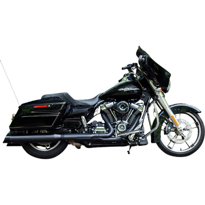 Harley-Davidson Touring / Trike (17-25) 4-1/2" MK45 Cutlass Performance Mufflers, sort, Cutlass end cap, sort / Gloss end cap – S&S Cycle
