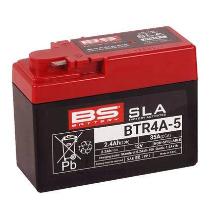 BS Battery BTR4A-5 12V 2,3Ah 35A AGM MC batteri