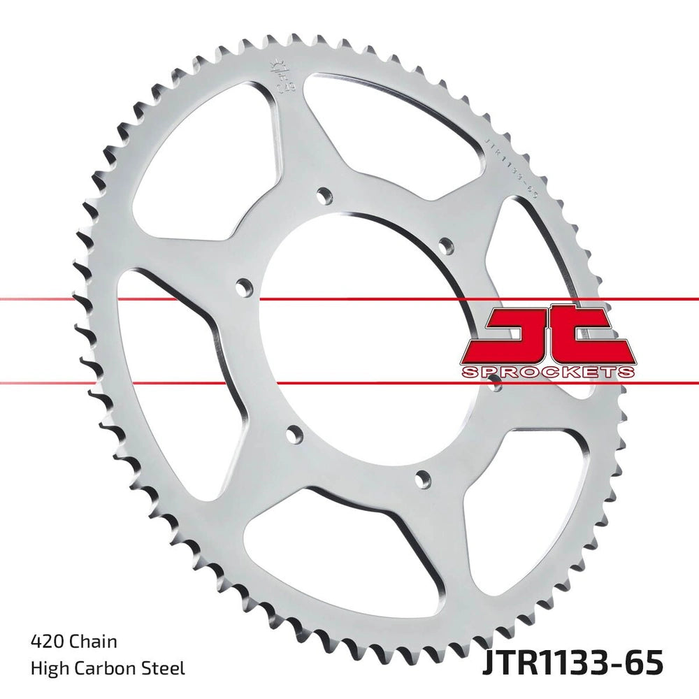 Bagtandhjul 65T, 420 – stål, JTR1133.65 – JT Sprockets