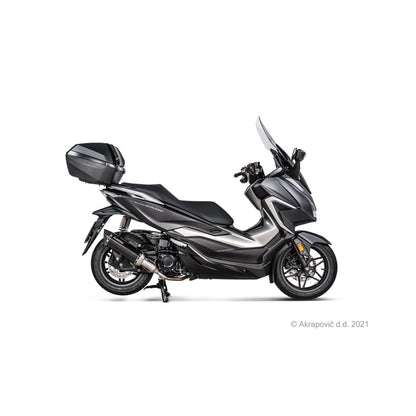 Akrapovič S-H3SO8-HRSSBL slip-on – detalje af produktets udformning