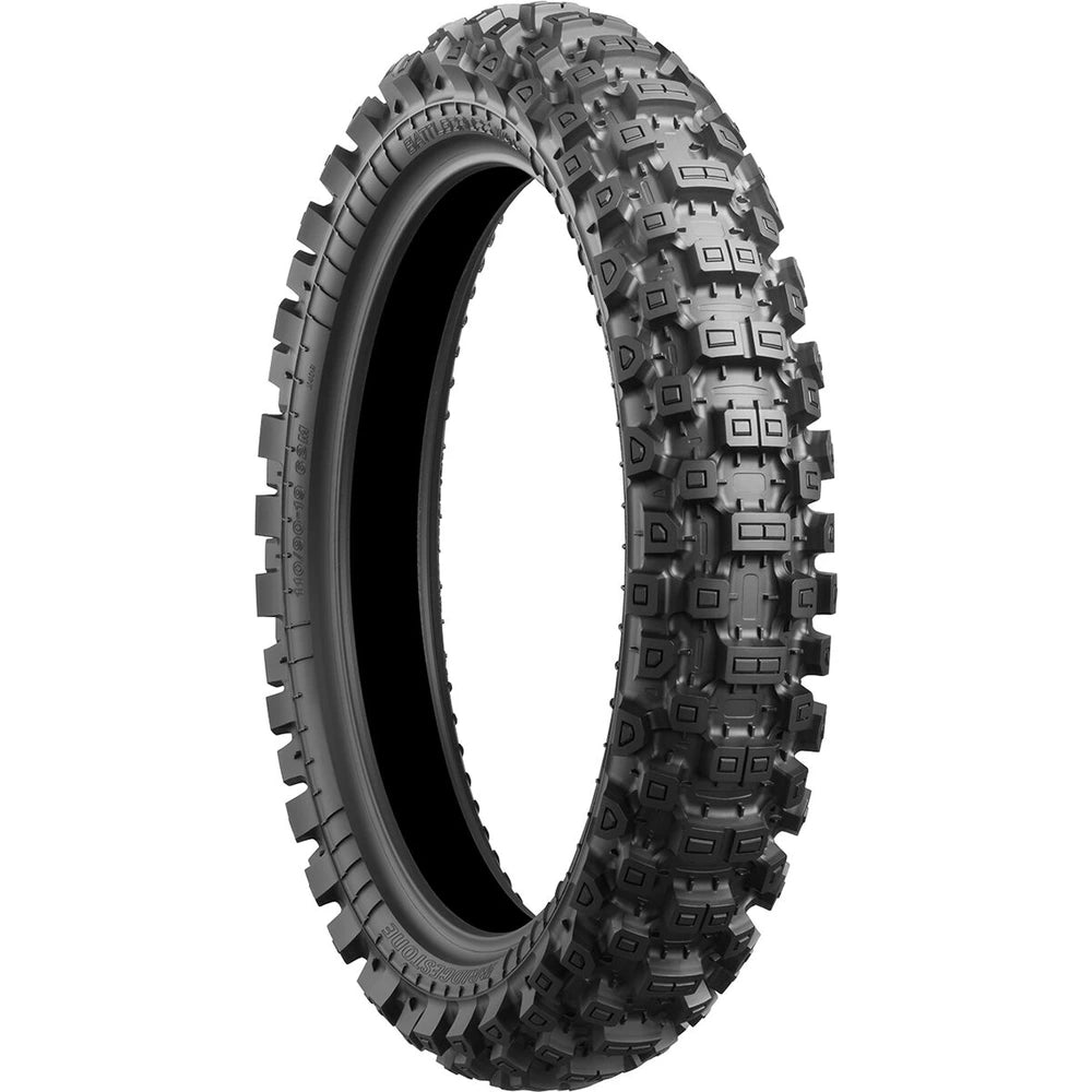Bridgestone Battlecross X40 110/100-18 64M TT – bagdæk – originalt Bridgestone bagdæk med stærkt greb på hårdt motocrossunderlag. Køb hos Mo2parts.