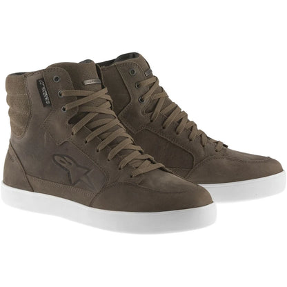 MC sko J-6 Waterproof, herre – Brun, str. EU 42 / US 9 fra Alpinestars – primært produktbillede