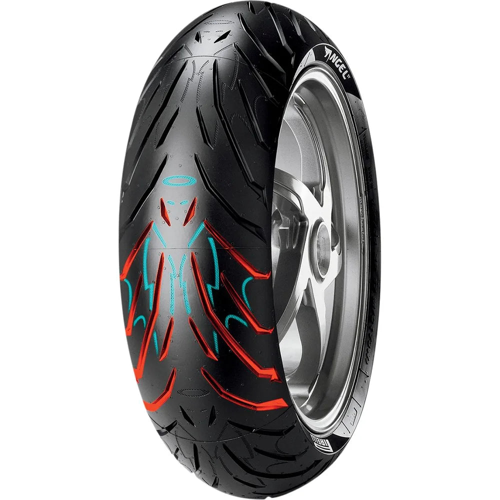 Pirelli Angel ST 180/55 ZR17 (73W) TL – bagdæk – originalt Pirelli bagdæk med sikkert greb, stabilitet og god holdbarhed på lange ture. Køb hos Mo2parts.