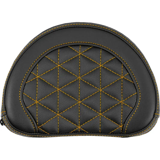sissy bar pude Gripper/ Orange Stitching, 25,5 cm (10") × 20,5 cm (8") – Saddlemen