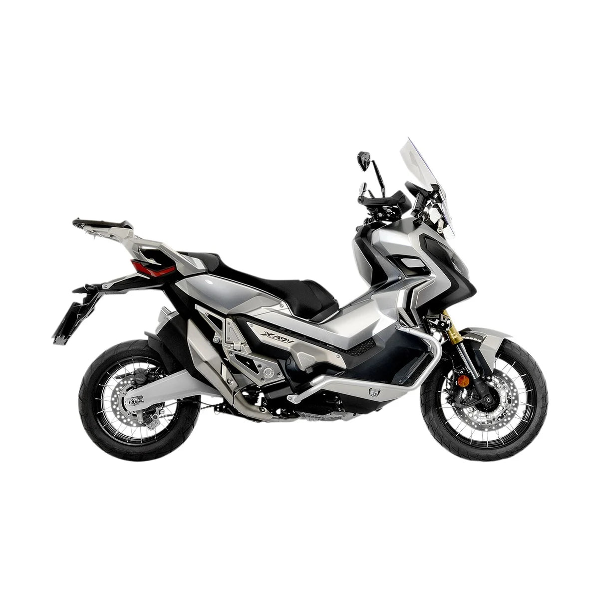 Honda X-ADV750 (21-24) m.fl. LeoVince link pipe – rustfri – ekstra produktvisning af link pipe og monteringsdetaljer 2