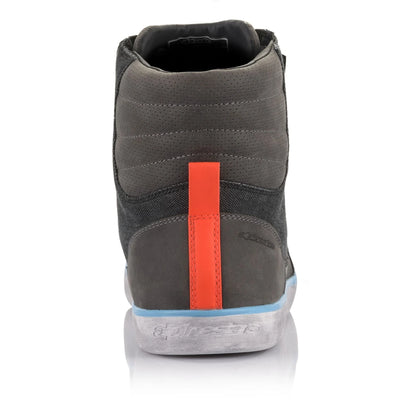 MC sko J-6 WP Canvas, herre – Antracit/Sort/Light Blue/Rød, str. EU 43,5 / US 10,5 fra Alpinestars – produktdetalje 4