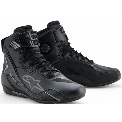 MC sko Faster-4 Drystar®, herre – Sort, str. US 13 fra Alpinestars – primært produktbillede