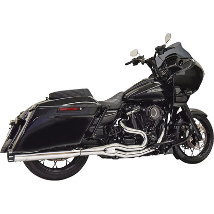 Harley-Davidson Touring (17-25) Road Rage 2-i-1 komplet udstødning, krom – Bassani