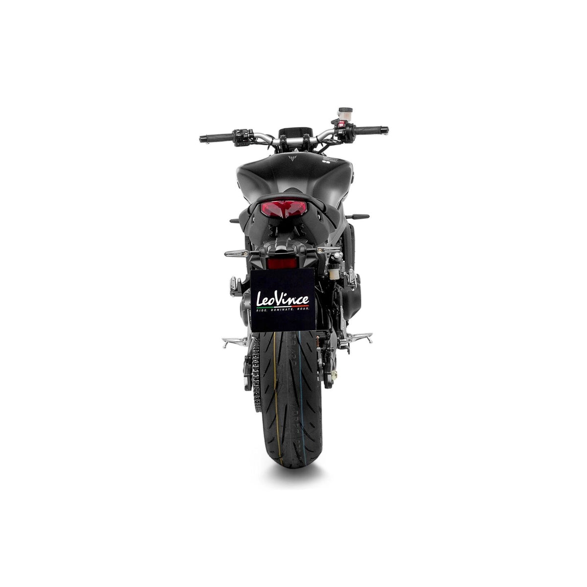 Yamaha MT-09 (21-23) LeoVince LV Race komplet udstødning – rustfri – ekstra produktvisning af udstødningssystem, design og detaljer 3